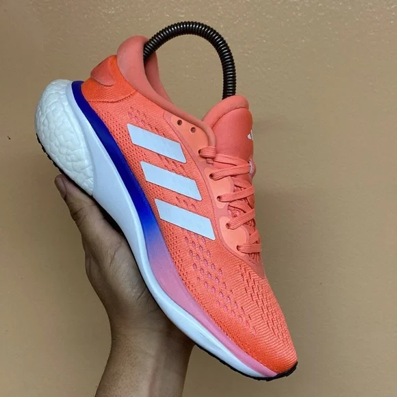 Adidas Supernova 2 Running Sneakers “Coral Fusion / Cloud White / Beam Pink”